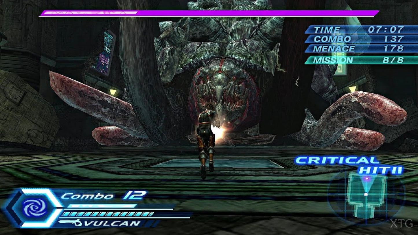 Crimson Sea 2 PlayStation 2 PS2 for action hack and slash video game fans featuring fast paced sci fi combat futuristic weapons large scale enemy battles character abilities anime inspired storytelling mission based gameplay space adventure collectible gaming appeal gameplay