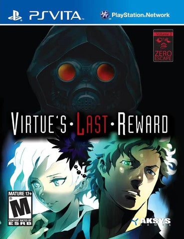 Zero Escape: Virtues Last Reward cover art for PlayStation VITA (PS VITA) video game