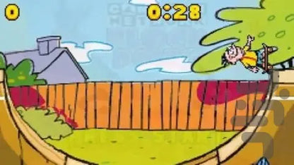 Cartoon Network: Block Party for Game Boy Advance – party mini-game collection cartridge featuring characters from Ed, Edd n Eddy, Johnny Bravo, Courage the Cowardly Dog, and Codename: Kids Next Door gameplay 