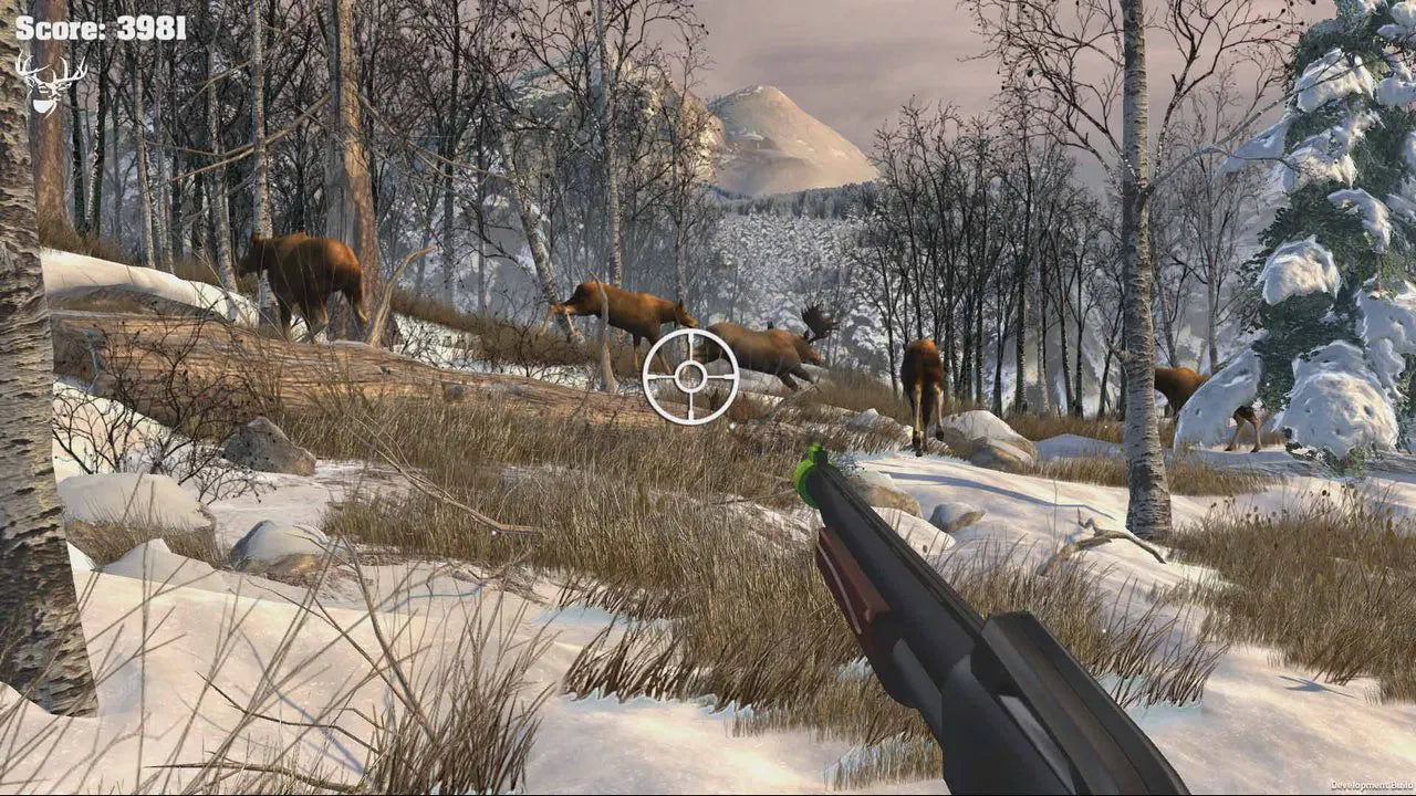 Big Buck Hunter Arcade – Xbox One (XONE) gameplay for fast-paced arcade hunting shooter game