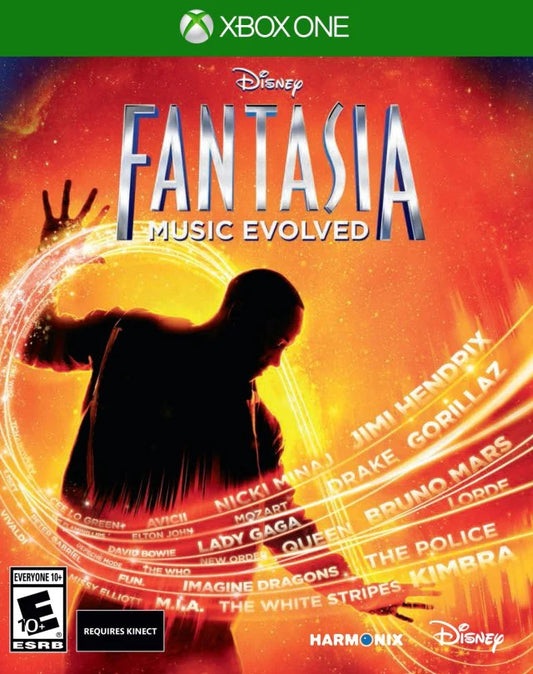 Fantasia: Music Evolved cover art for Xbox One (XONE) video game