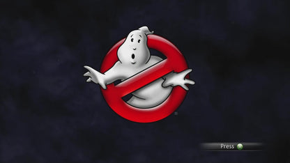 Ghostbusters: The Video Game home screen for Xbox 360 (X360) action-adventure video game