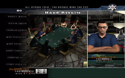 World Series of Poker 2008 gameplay for PlayStation 3 (PS3) video game