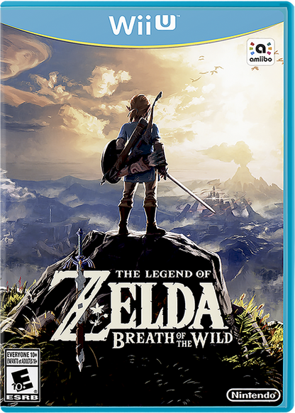 The Legend of Zelda: Breath of the Wild cover art for Nintendo Wii U (WiiU) video game