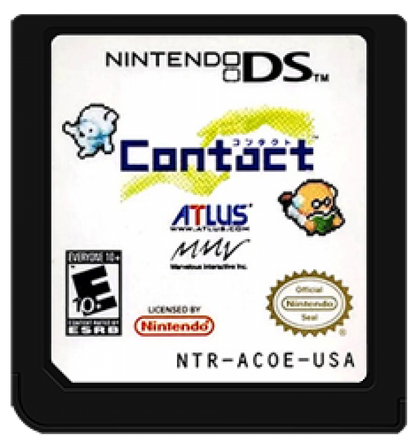 Contact cartridge for Nintendo DS (DS) action RPG adventure video game