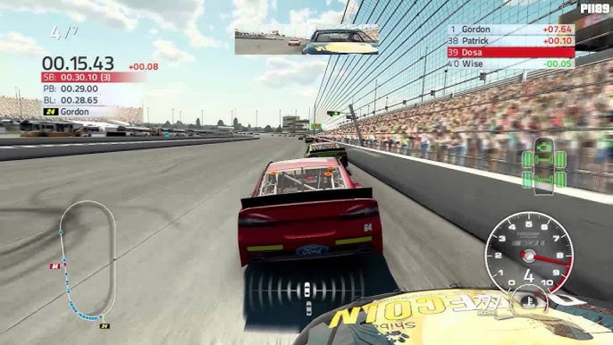 NASCAR 15 gameplay for PlayStation 3 PS3 video game