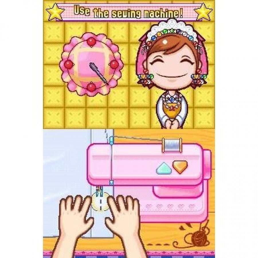 Crafting Mama Nintendo DS for simulation video game fans featuring creative arts and crafts projects touch screen controls family friendly gameplay colorful mini games crafting activities fun challenges imaginative handheld entertainment collectible gaming appeal gameplay