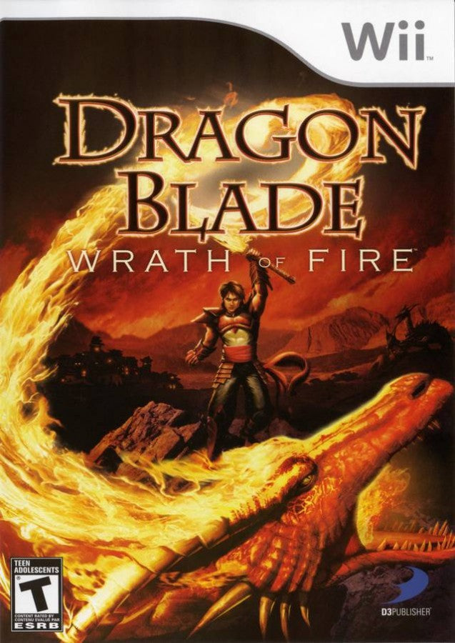 Dragon Blade: Wrath Of Fire cover art for Nintendo Wii (Wii) video game