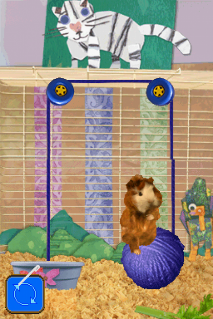 The Wonder Pets Save the Animals retro Nintendo DS video game Wonder Pets educational adventure animal rescue mini games kids gameplay family friendly handheld console title Nintendo DS release gameplay
