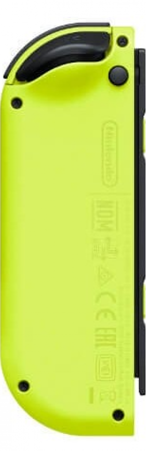 Nintendo Switch Yellow Joy-Con Controller for video game enthusiasts featuring vibrant green finish wireless motion controls HD Rumble responsive buttons multiplayer compatibility versatile handheld and docked play support and collectible gaming appeal back R 