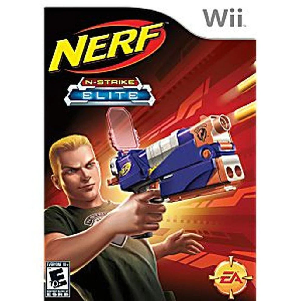 NERF N-Strike: Elite cover art for Nintendo Wii (Wii) video game