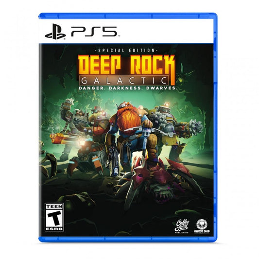 Deep Rock Galactic cover art for PlayStation 5 PS5 video game