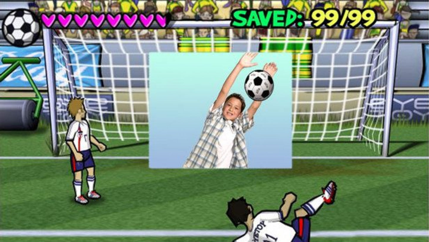 EyeToy: Play 2 gameplay for PlayStation 2 (PS2) motion-controlled party mini-game collection video game