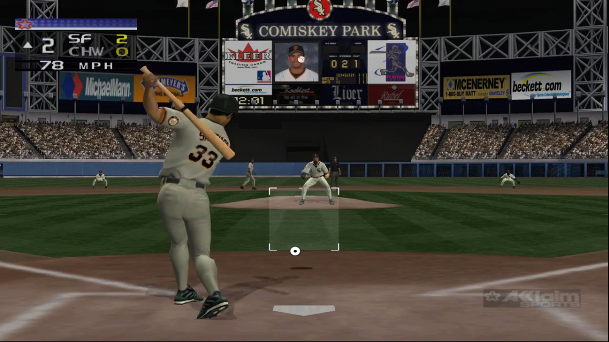 All-Star Baseball 2002 PS2 sports baseball video game gameplay