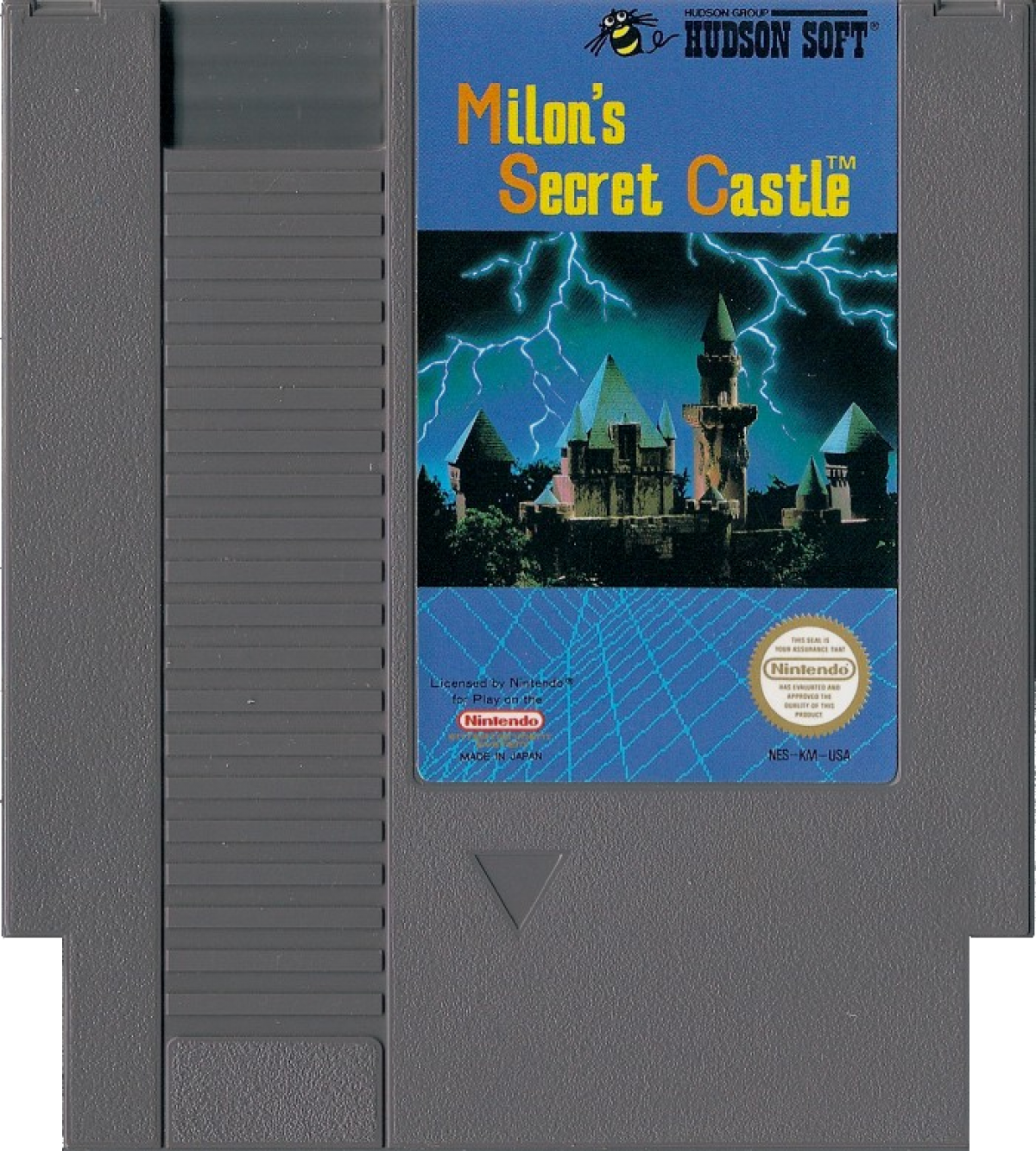 Milon's Secret Castle Nintendo Entertainment System NES for retro video game enthusiasts featuring action platforming gameplay fantasy castle exploration hidden secrets bubble shooting mechanics challenging levels classic 8 bit adventure and collectible gaming appeal cartridge
