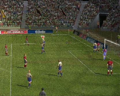 FIFA Soccer 2002 retro PlayStation 2 video game FIFA Soccer football sports simulation realistic gameplay multiplayer tournament mode console title PlayStation 2 release gameplay