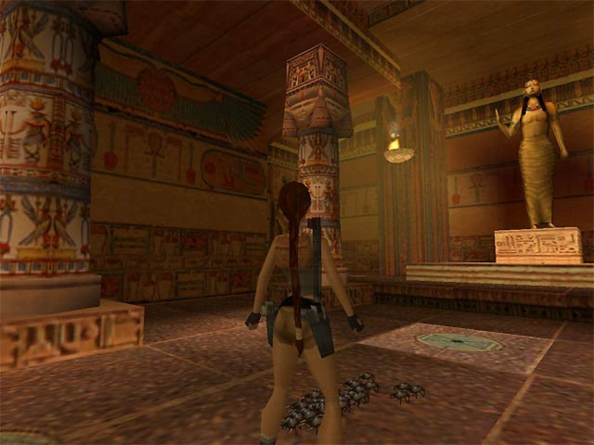 Tomb Raider The Last Revelation gameplay PlayStation 1 (PS1) video game, action adventure, exploration and puzzle solving, classic Lara Croft title  