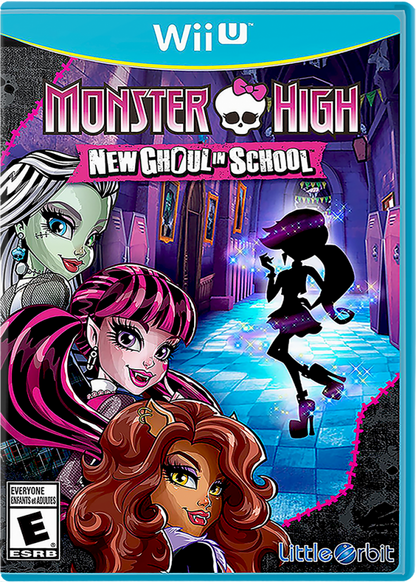Monster High: New Ghoul in School cover art for Nintendo Wii U (WiiU) video game