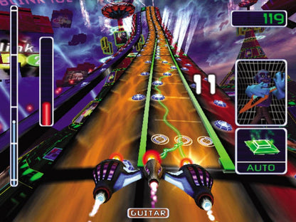 Amplitude PS2 music rhythm video game gameplay