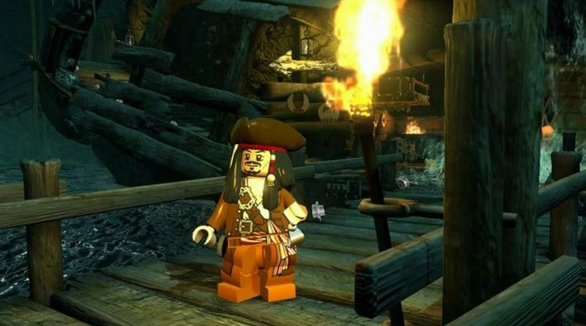 LEGO Pirates of the Caribbean for PlayStation 3 family friendly action adventure video game featuring cooperative gameplay humorous LEGO style storytelling iconic Disney pirate characters and classic film inspired levels gameplay