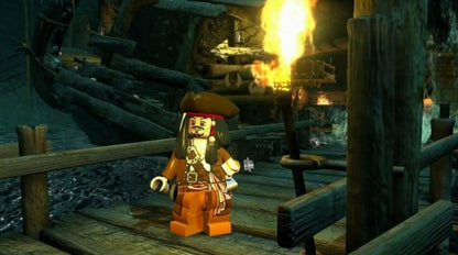 LEGO Pirates of the Caribbean for PlayStation 3 family friendly action adventure video game featuring cooperative gameplay humorous LEGO style storytelling iconic Disney pirate characters and classic film inspired levels gameplay