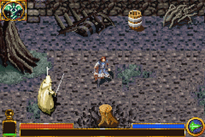 Lord of the Rings: The Return of the King gameplay for Game Boy Advance (GBA) video game