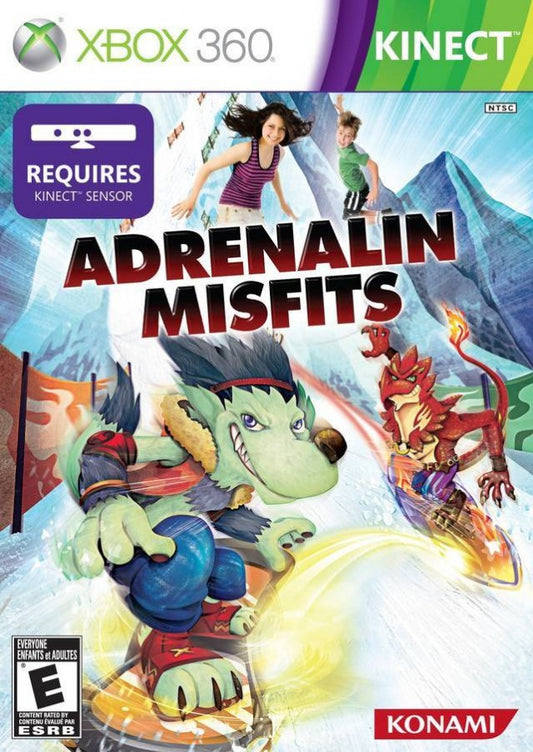 Adrenalin Misfits cover art for Xbox 360 (X360) video game