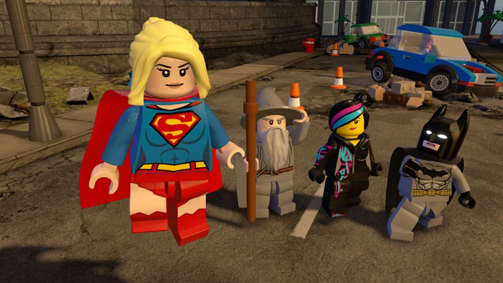 LEGO Dimensions PlayStation 4 (PS4) action puzzle video game gameplay