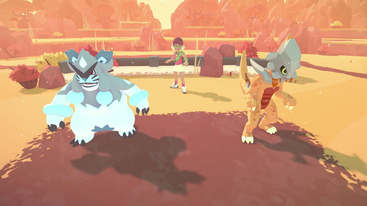 Temtem gameplay for PlayStation 5 (PS5) creature-collecting RPG video game 