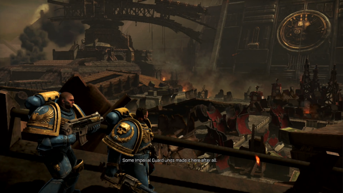 Warhammer 40000: Space Marine – Xbox 360 (X360) Gameplay image Art HD Image 