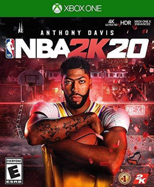 NBA 2K20 cover art for Xbox One (XONE) video game