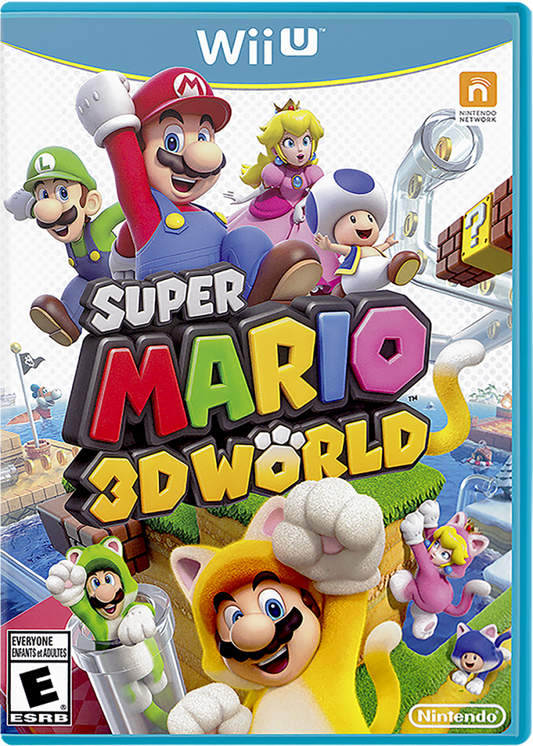 Super Mario 3D World cover art for Nintendo Wii U (WiiU) video game