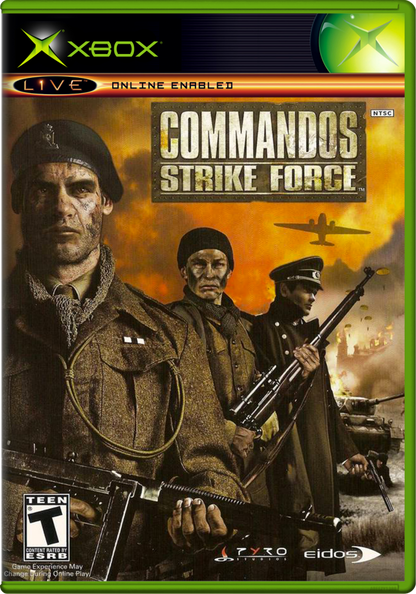 Commandos: Strike Force cover art for Xbox (XBOX) video game