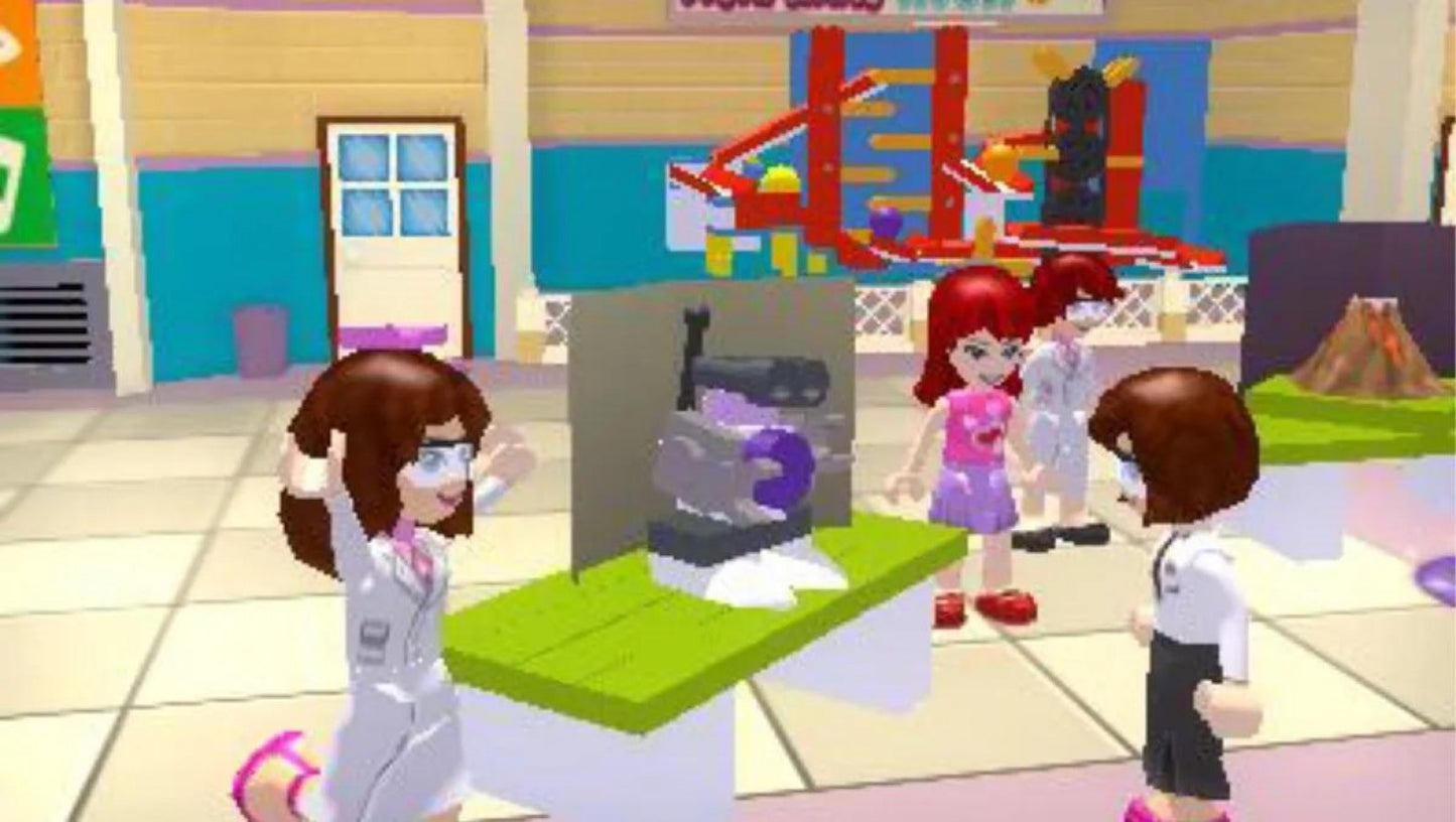 LEGO Friends for Nintendo DS life simulation adventure game featuring Heartlake City exploration mini games pet care character activities and customization gameplay