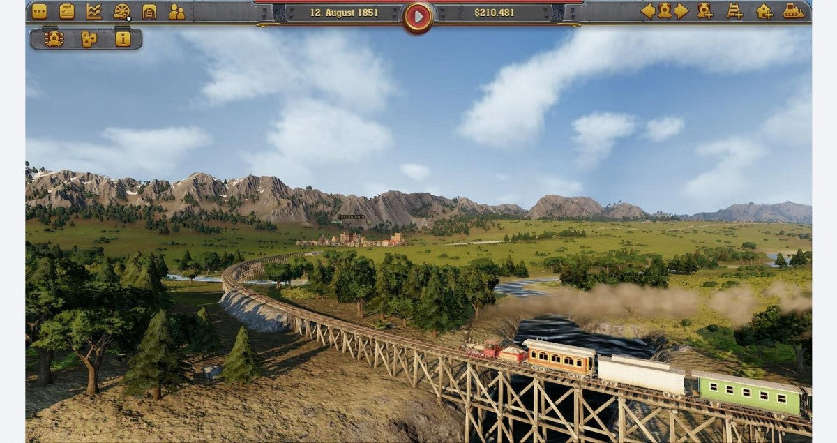 Railway Empire – Xbox One (XONE) gameplay for strategy and simulation video game
