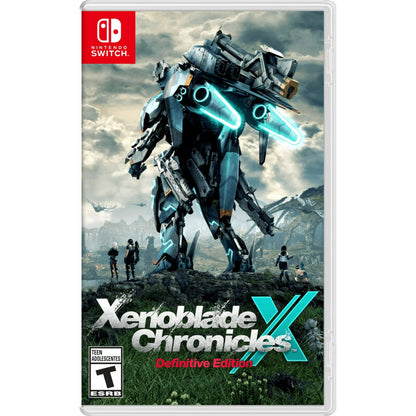Xenoblade Chronicles X Definitive Edition cover art for Nintendo Switch RPG game