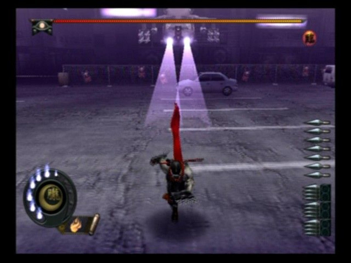 Shinobi – PlayStation 2 (PS2) video game gameplay, action-adventure ninja game.