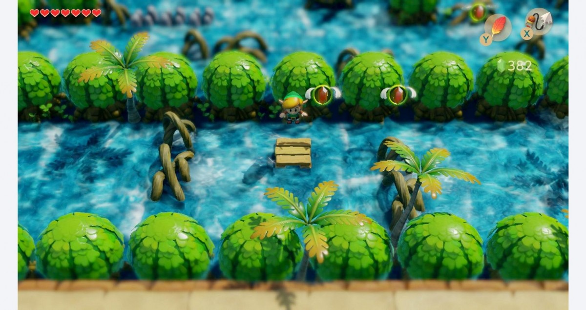 The Legend of Zelda Links Awakening gameplay image for Nintendo Switch NS video game