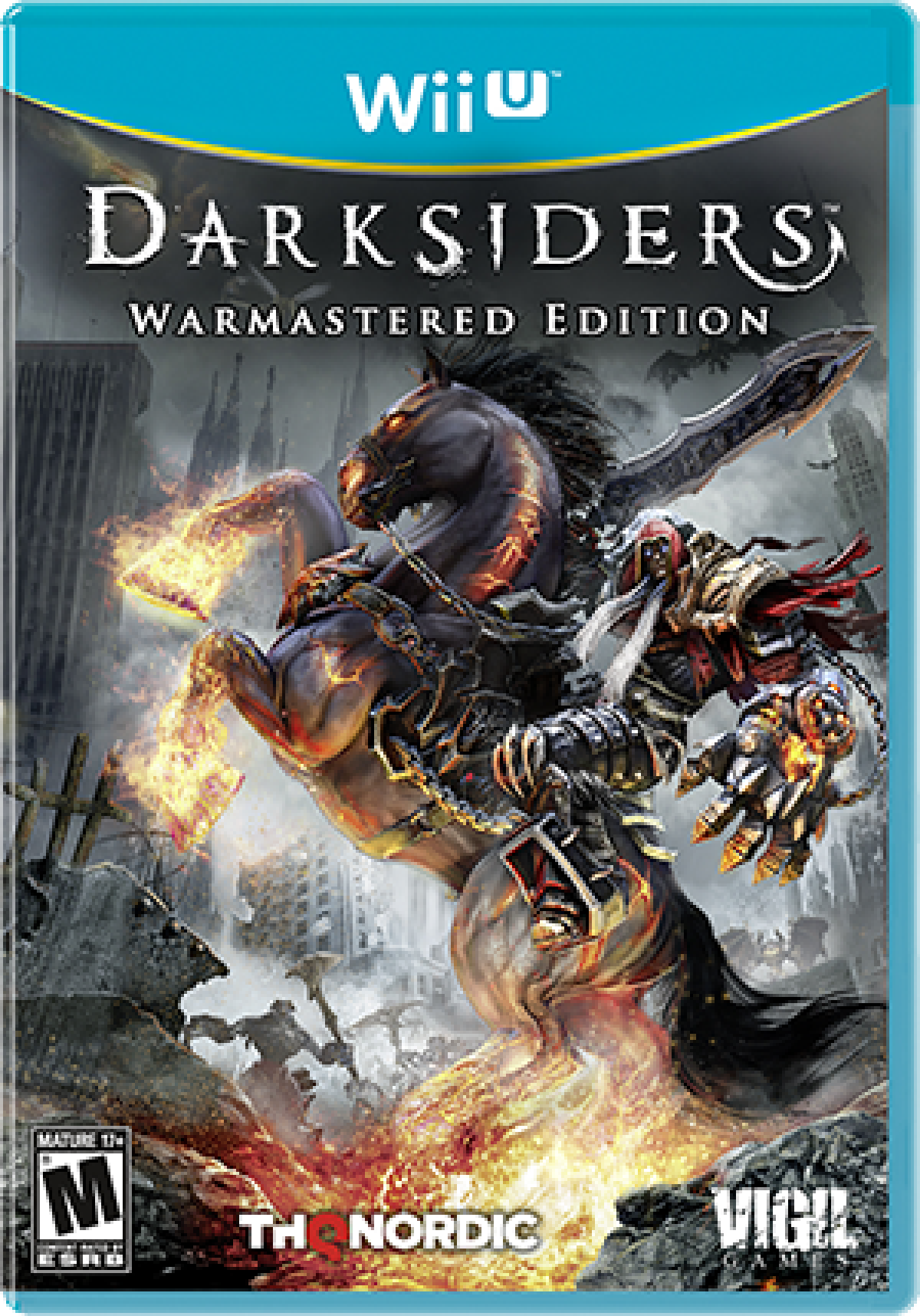 Darksiders [Warmastered Edition] cover art for Nintendo Wii U (WiiU) video game
