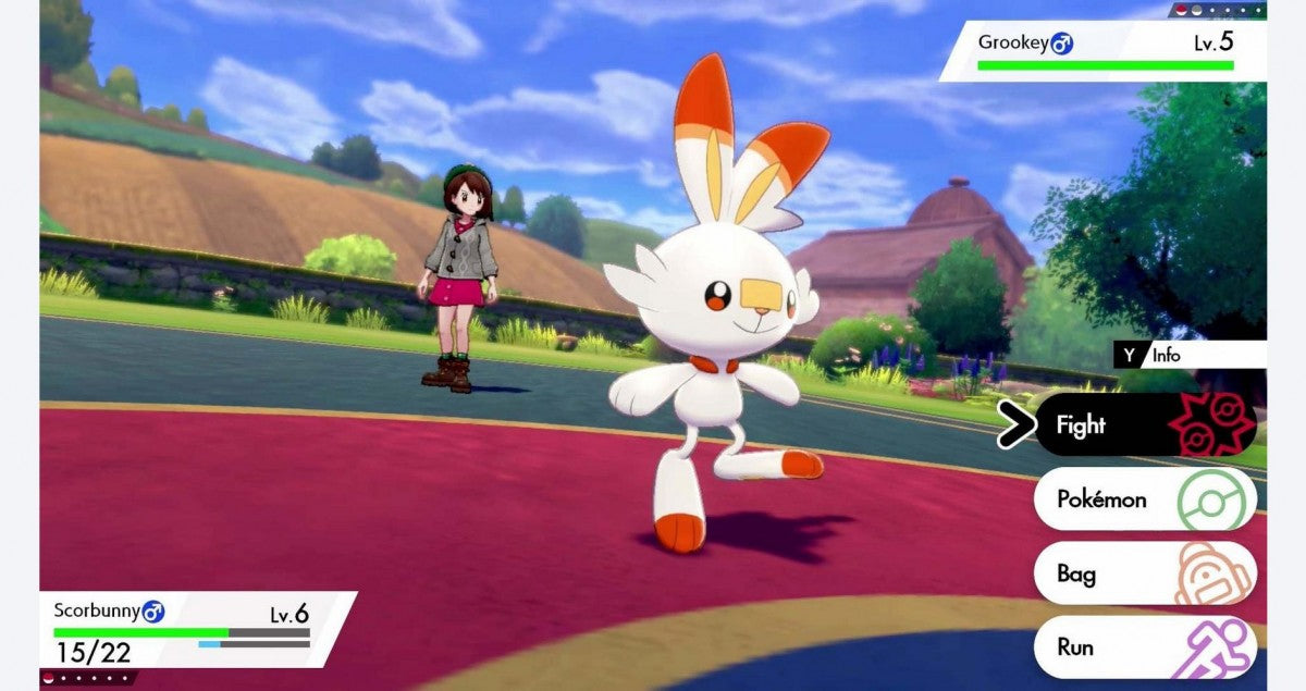 Pokemon: Sword gameplay image for Nintendo Switch (NS) video game