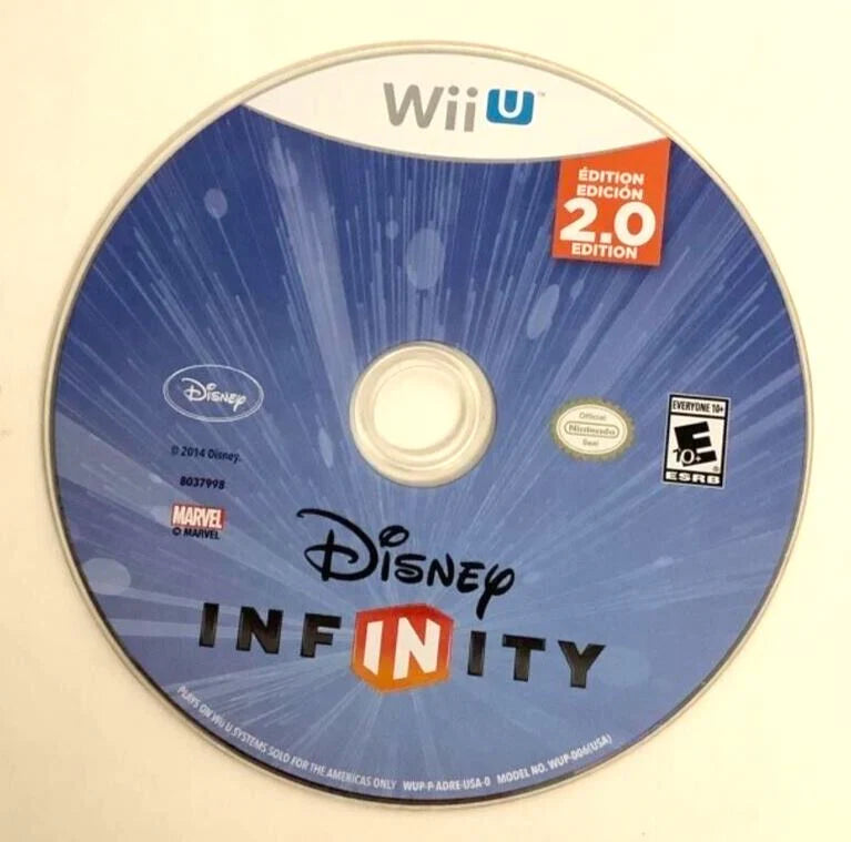 Disney Infinity 2.0 Edition disc art for Nintendo Wii U (WiiU) video game 