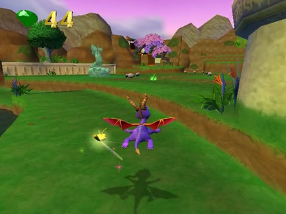 Spyro: Enter the Dragonfly [Player's Choice] gameplay for GameCube (GC) video game