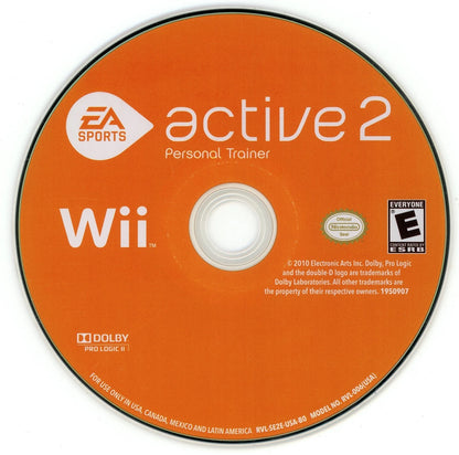 EA Sports Active 2 disc for Nintendo Wii (Wii) video game