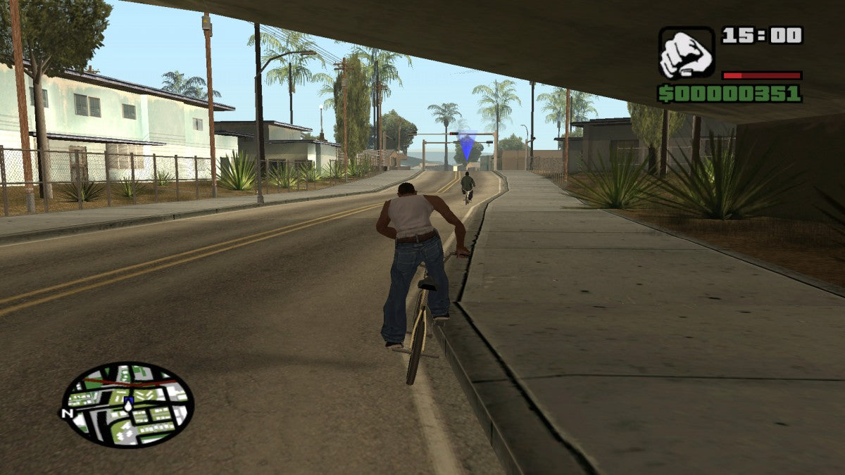 Grand Theft Auto San Andreas Greatest Hits PlayStation 3 PS3 for open world action adventure video game fans featuring Carl Johnson crime filled missions Los Santos exploration driving gameplay vehicle customization weapons side activities character progression and immersive Rockstar Games storytelling collectible gaming appeal gameplay