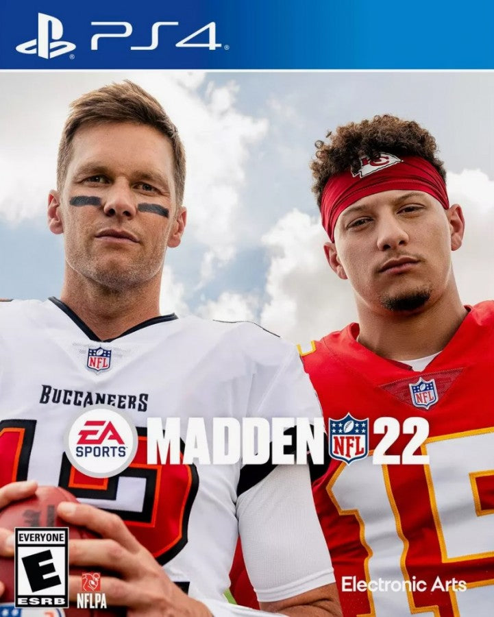 Madden NFL 22 – PlayStation 4 (PS4) video game cover art, American football sports game