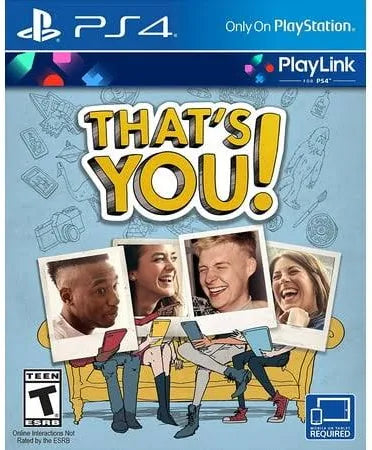 That's You cover art for PlayStation 4 (PS4) video game
