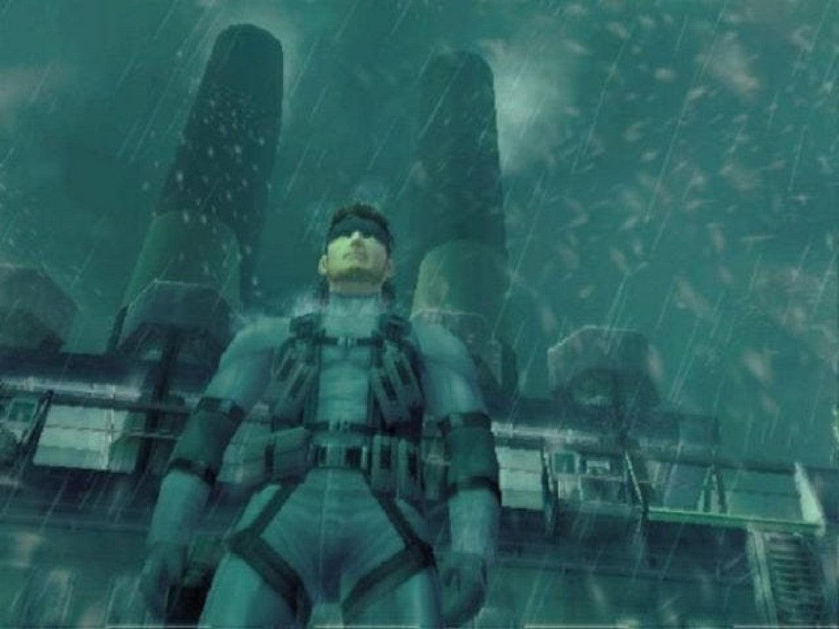 Metal Gear Solid 2 Essentials Collection for PlayStation 2 stealth action game featuring tactical espionage missions cinematic storytelling solid snake gameplay part of the Essentials Collection gameplay 