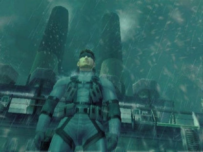 Metal Gear Solid 2 Essentials Collection for PlayStation 2 stealth action game featuring tactical espionage missions cinematic storytelling solid snake gameplay part of the Essentials Collection gameplay 
