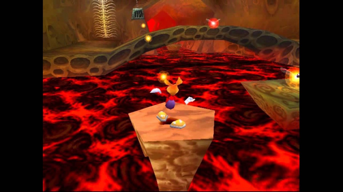Rayman 2 The Great Escape for PlayStation 1 action platformer video game featuring colorful 3D worlds fluid platforming creative level design and the classic Ubisoft Rayman adventure experience gameplay