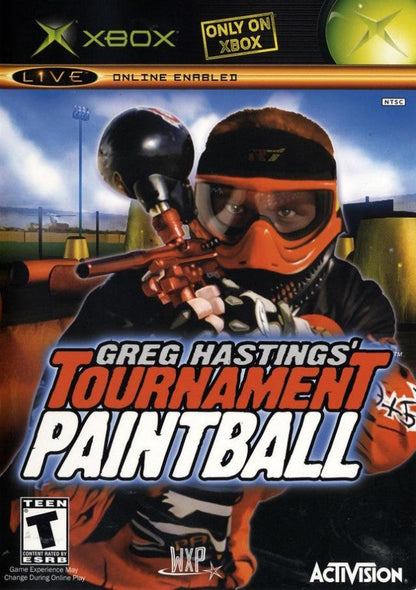 Greg Hastings Tournament Paintball cover art for Xbox (XBOX) video game